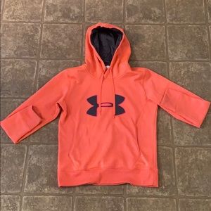 Bright Pink/Orange Under Armour Sweatshirt